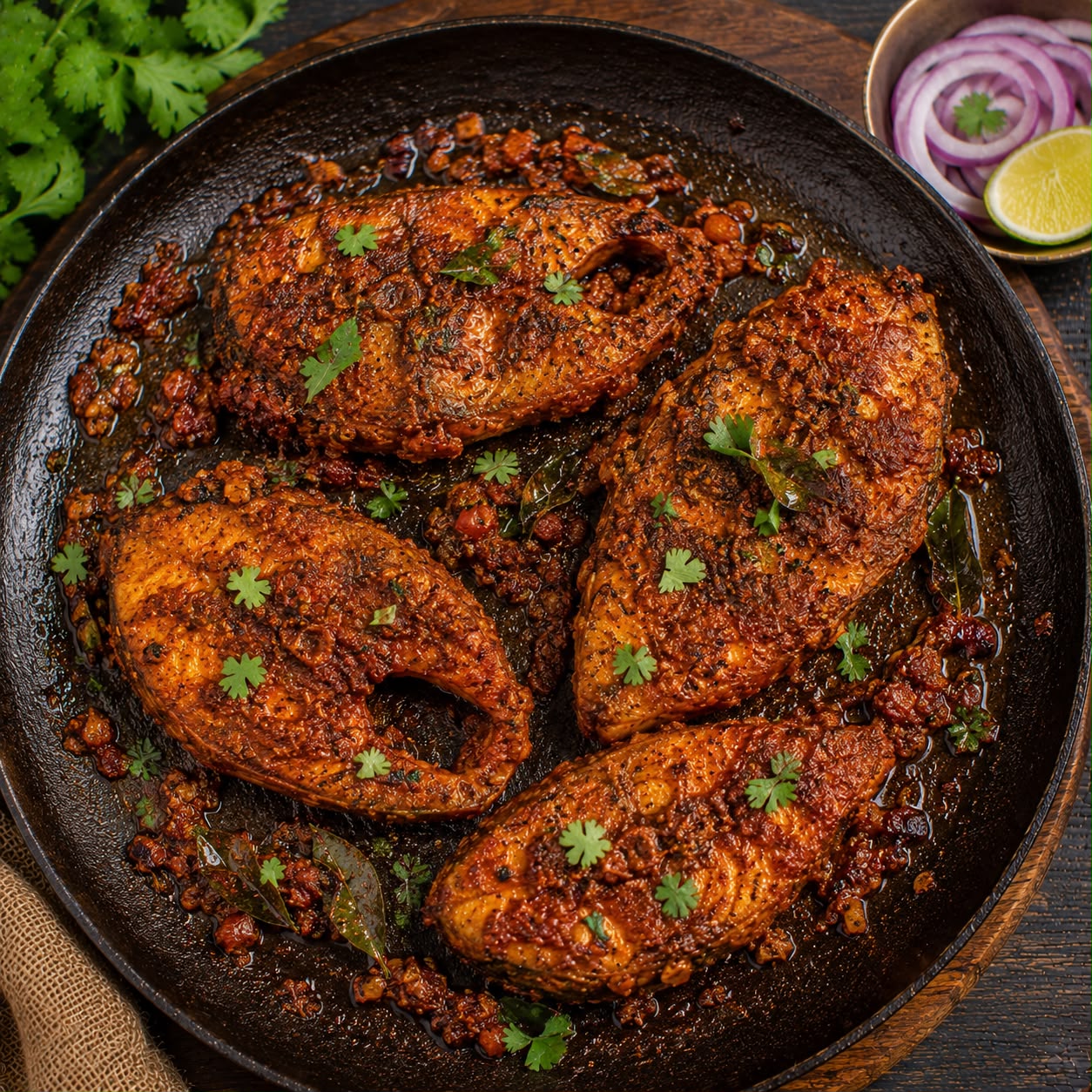 Tawa Fish Masala